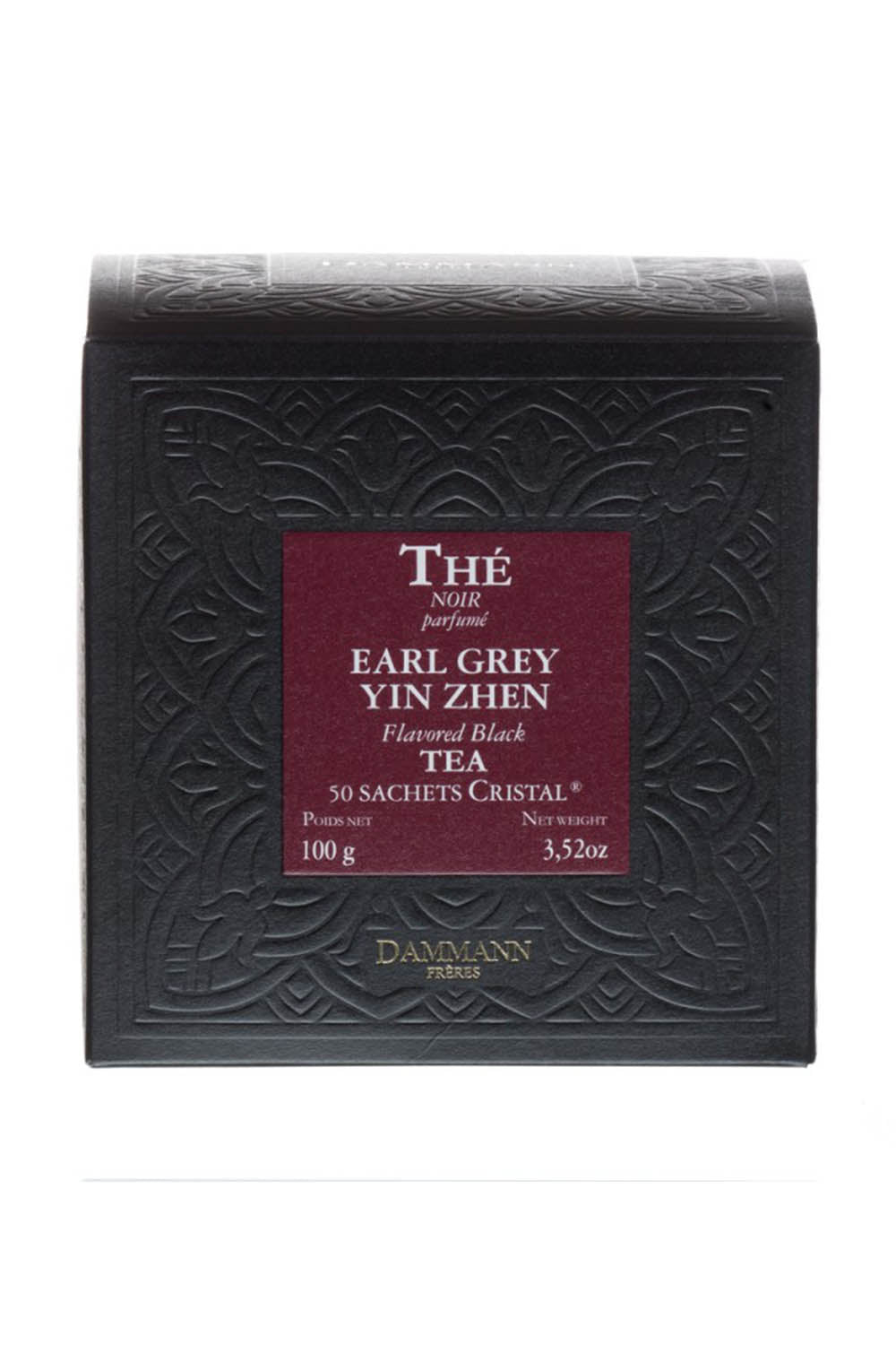 Dammann Freres, Earl Grey Yin Zhen (25 cristal sachets)-Loose Leaf Tea-High Teas